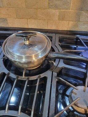 Kitchen Craft 1 qt. Stainless Steel Pan w/ Lid Made in USA